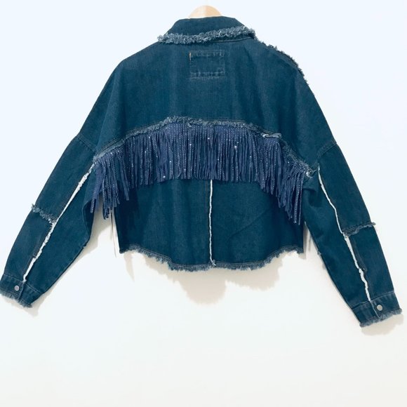 New The Style Between Us Women's Denim Jackets - Picture 2 of 12